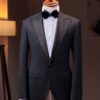 ao vest den van co ve nhon 1 hang khuy the tuxedo txv329 69cb704876240