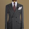 Áo Vest Ghi Sọc Chìm To cổ ve nhọn 2 hàng khuy Adam Store - Av325Cq 5 ao vest ghi soc chim to co ve nhon 2 hang khuy adam store av325cq 69cb81510ea05