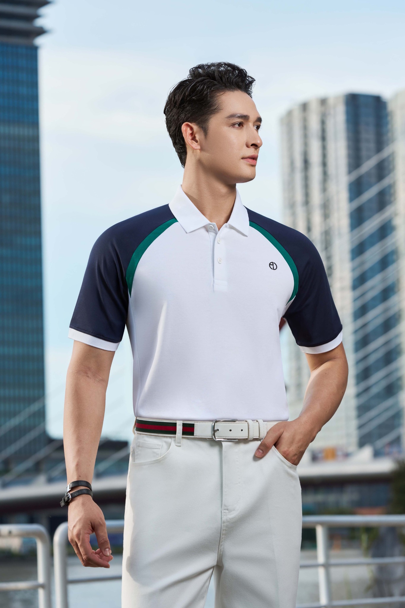 Áo polo trắng – AP295