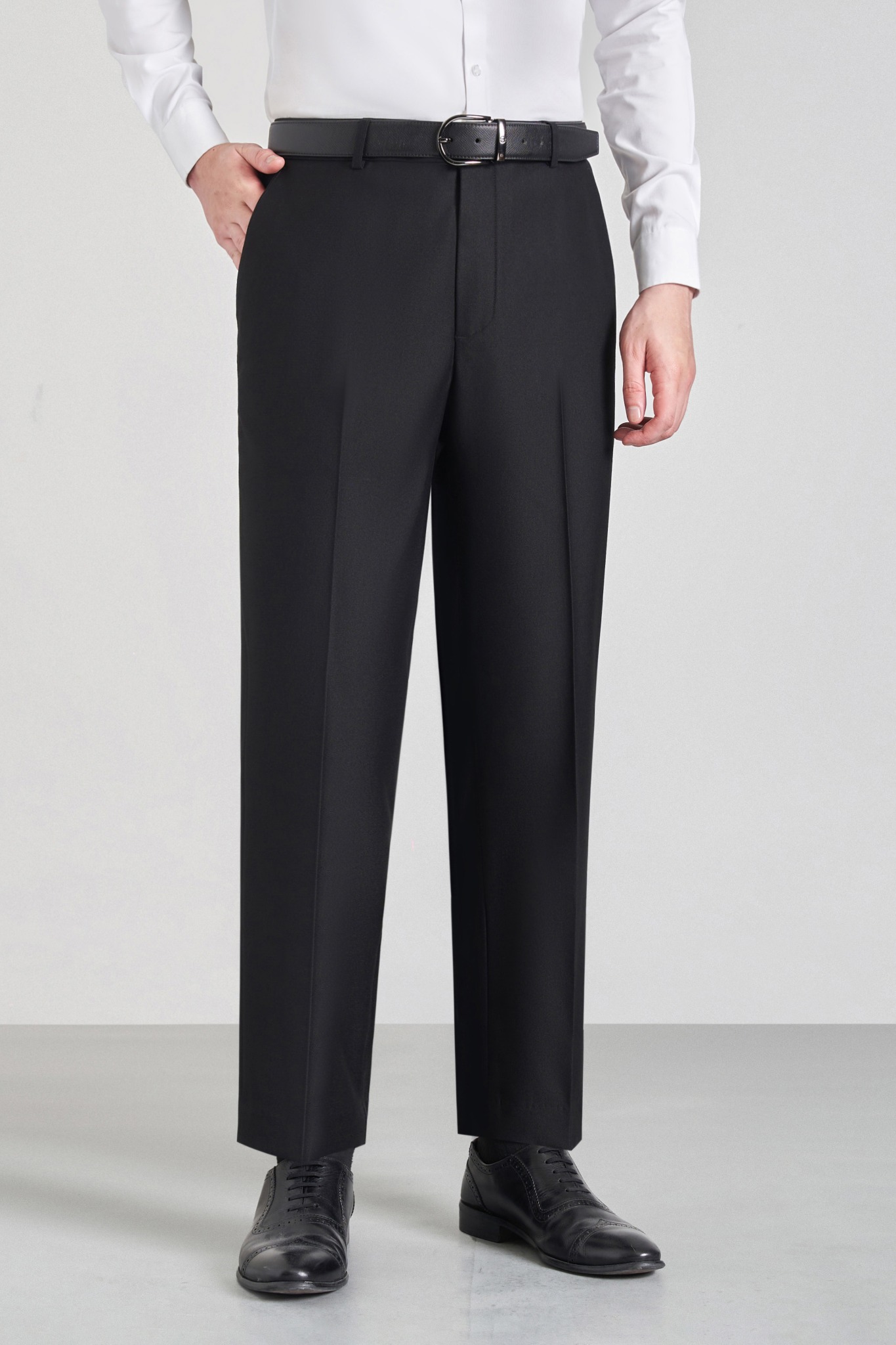 Quần Âu Màu Đen Trơn Adam Store – Q291